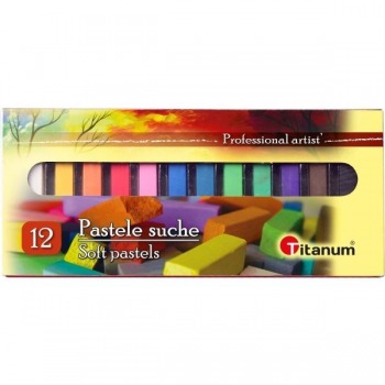 Dry pastels 12 colors of...