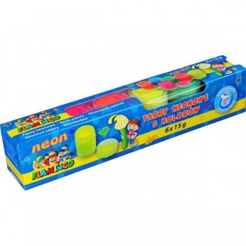 Farby plakatowe neonowe 6...