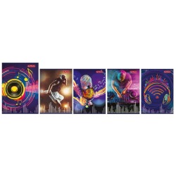 Zeszyt A4 60k linia Music...