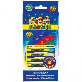 Pastele olejne sześciokątne...