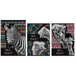 Zeszyt A5 60k kratka Wild...