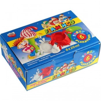 Poster paints 6 colors 20...