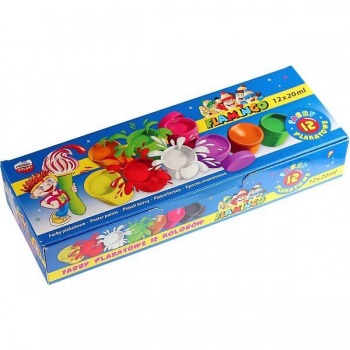 Farby plakatowe 12 kolorów...