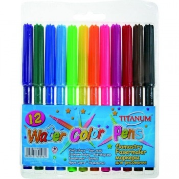 Water brush pen 1-4 mm 48 colors M&G