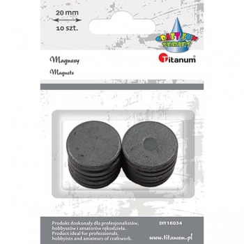 Magnete 20 mm 10 Stk Titanum