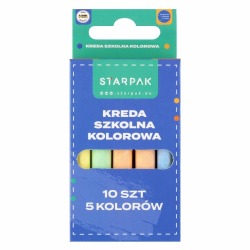 Kreda szkolna kolorowa...