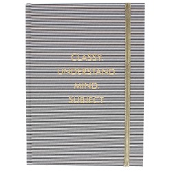 Notes z gumką A5 80k Paski...