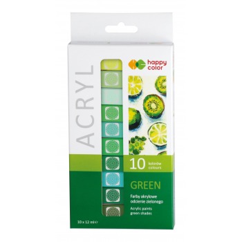 Acrylic paints 10 colors x...