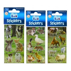 Naklejki 7x18 cm silver...