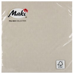 Serwetki papierowe Szare...