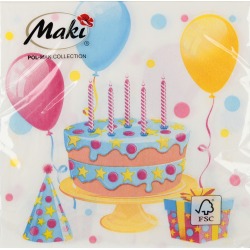 Serwetki papierowe Tort i...