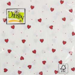 Serwetki papierowe białe w...