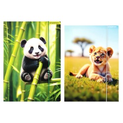 Teczka z gumką A4 Dzikie...