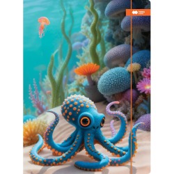 Teczka z gumką A4 Aqua...