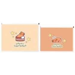 Teczka na suwak A4 Kapibara...