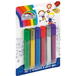 Klej brokatowy 6 kolorów...