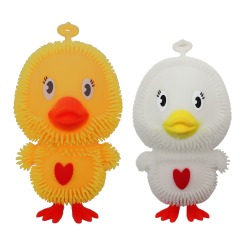 Kaczka gumowa świecąca 12 cm