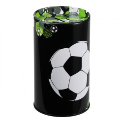 Skarbonka metalowa okrągła...