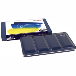 Farby akwarelowe w kostkach...