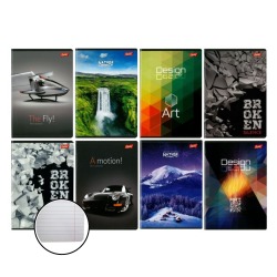 Notebook A5 96k line mix...