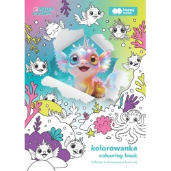 Kolorowanka A4 Aqua Cuties...