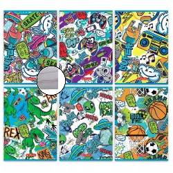 Zeszyt A5 32k linia...