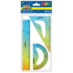 Zestaw geometryczny Deco 3...