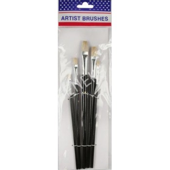 Ölfarbenpinsel 5 Stück Titanum