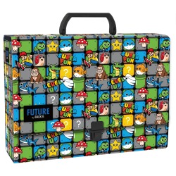 Teczka z rączką 9cm Super...