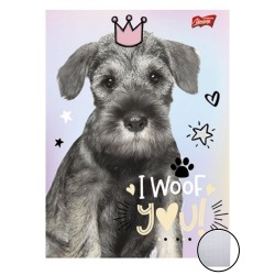 Notebook A5 16k checkered...