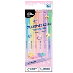Cienkopisy Kotki 6 kolorów...