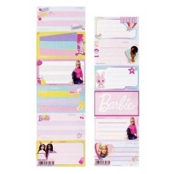 Naklejki na zeszyt Barbie...