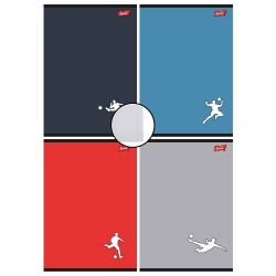 Notebook A5 32k line mix...