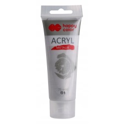Farba akrylowa 75ml Srebrny...