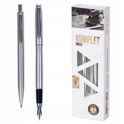 Komplet Zenith Silver Pióro...