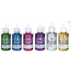 Glitter glue set of 6...