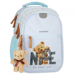 Plecak szkolny Miś Starpak