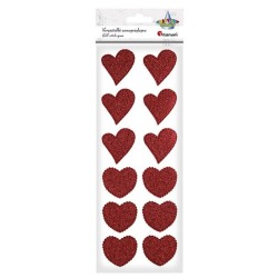 Foil stickers with Hearts...