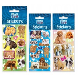 Naklejki 7x18 cm Silver Psy...