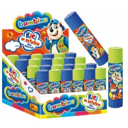 Glue stick 9g 24pcs Bambino...