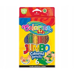 Jumbo 6 Colorino Farbstifte