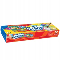 Farby plakatowe 12k 20ml...