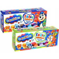 Plakatfarben 24 Farben Gold...