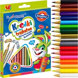 Kredki ołówkowe Bambino 18...
