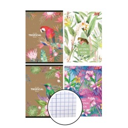 Tropical Notizbuch A4 80k...