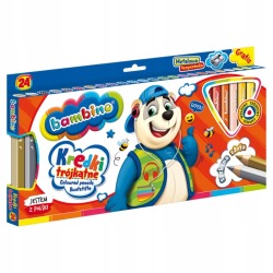 Triangular crayons in a...