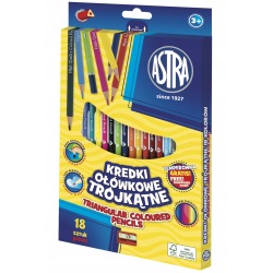 Pencil crayons 18 colors...