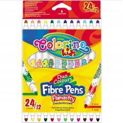 Two-color markers 12pcs /...