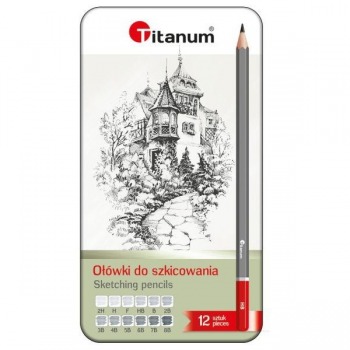 Sketching pencils 12 pcs in...