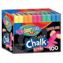 Dust-free color chalk 100...